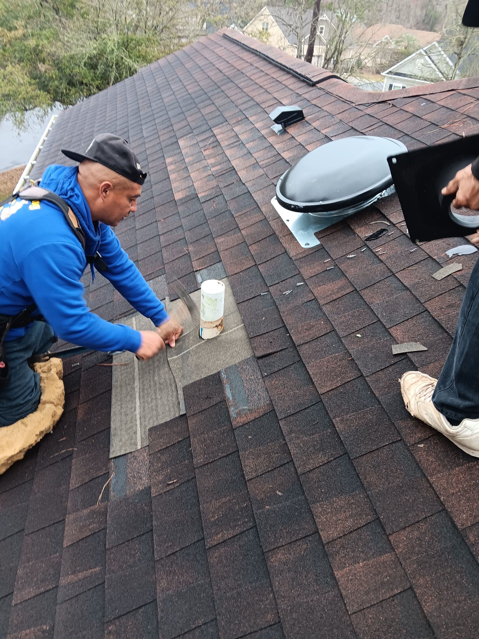 Roofing a house in North Carolina
